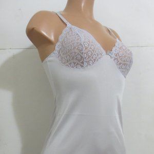 ⭐For Bundles Only⭐ vassarette Satin / Lace Gown Blue 34